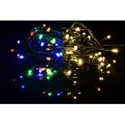 Vánoční světelný řetěz 300 LED - 9 blikajících funkcí - 29,9 m