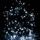 Vánoční LED osvětlení 10 m - studená bílá 100 LED BATERIE