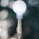Párty LED osvětlení 5 m - studená bílá 50 diod - BATERIE