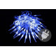 Vánoční dekorativní osvětlení - rampouchy - 60 LED modrá