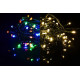 Vánoční světelný řetěz 100 LED - 9 blikajících funkcí - 9,9 m